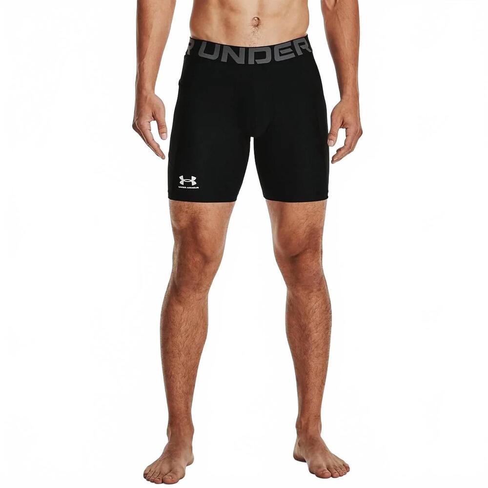 NEW UNDER ARMOUR armour heatgear compression shorts in black